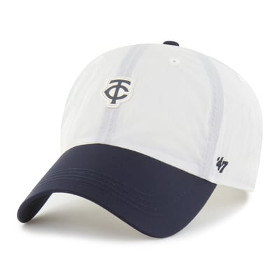 Minnesota Twins '47 Unisex Modernia Clean Up Adjustable Hat - White/Navy