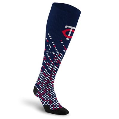 Minnesota Twins PRO Compression Unisex  Scoreboard Over-the-Calf Compression Socks