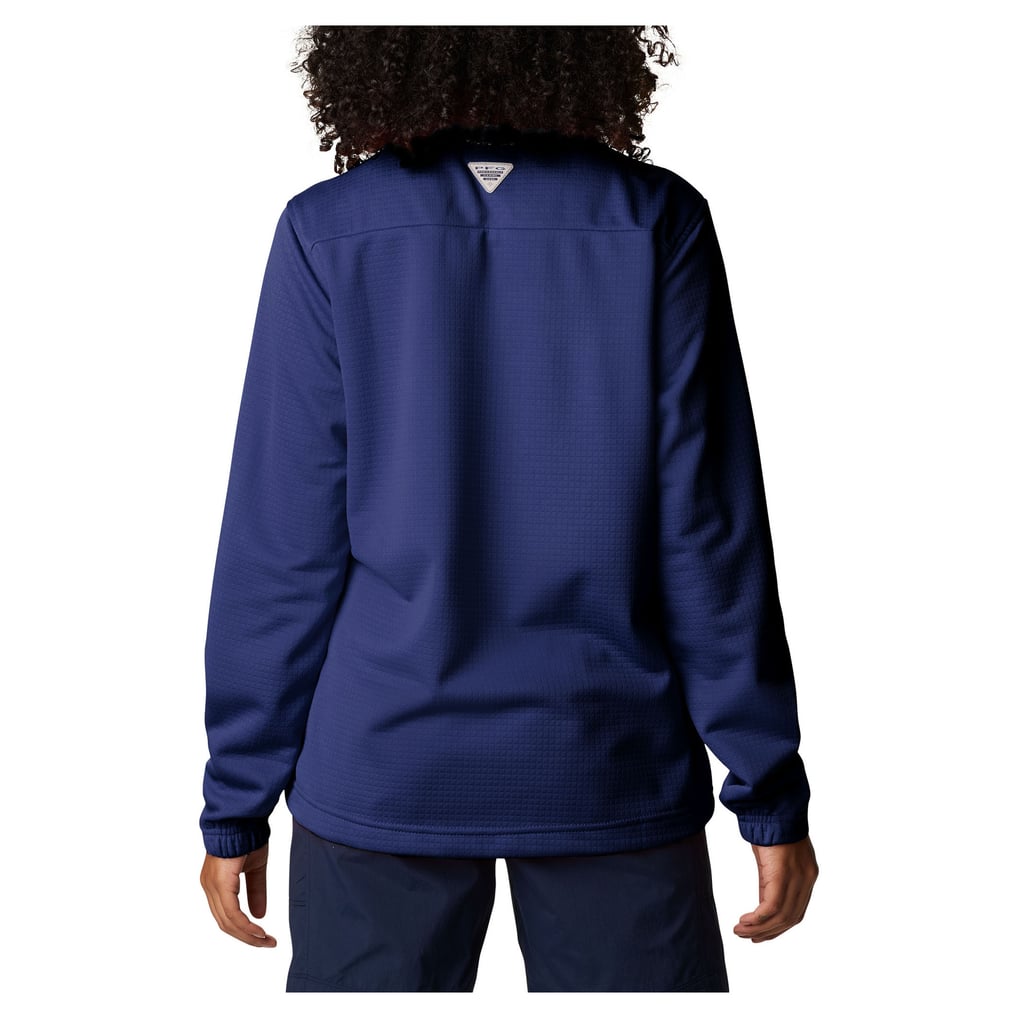 Minnesota Twins Columbia Women's Skiff Guide Fleece Half-Zip Pullover Jacket - Navy