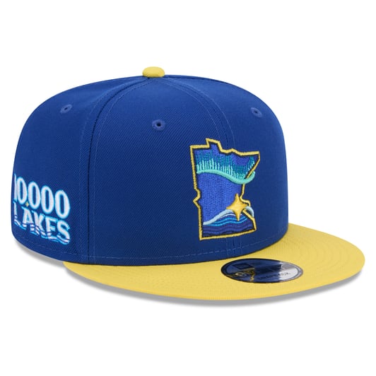 Minnesota Twins New Era Youth 2024 City Connect 9FIFTY Snapback Hat - Navy