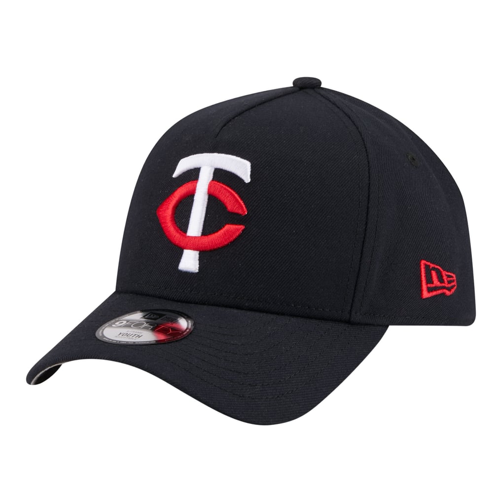 Minnesota Twins New Era Youth 9FORTY A-Frame Adjustable Hat - Navy
