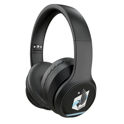 Minnesota United FC Keyscaper Stripe Wireless Bluetooth Headphones With Case