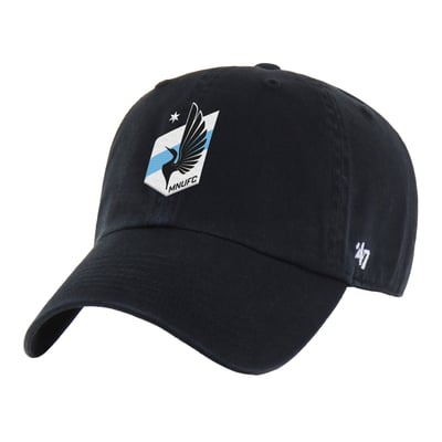  Minnesota United FC '47 Clean-Up Adjustable Hat - Black