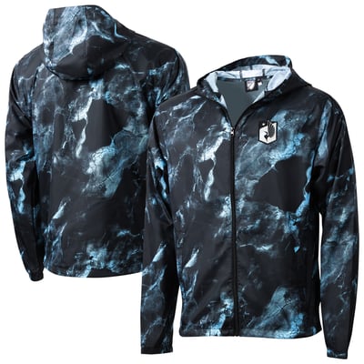 Minnesota United FC Sport Design Sweden Stoneflow Full-Zip Hooded Windbreaker - Black