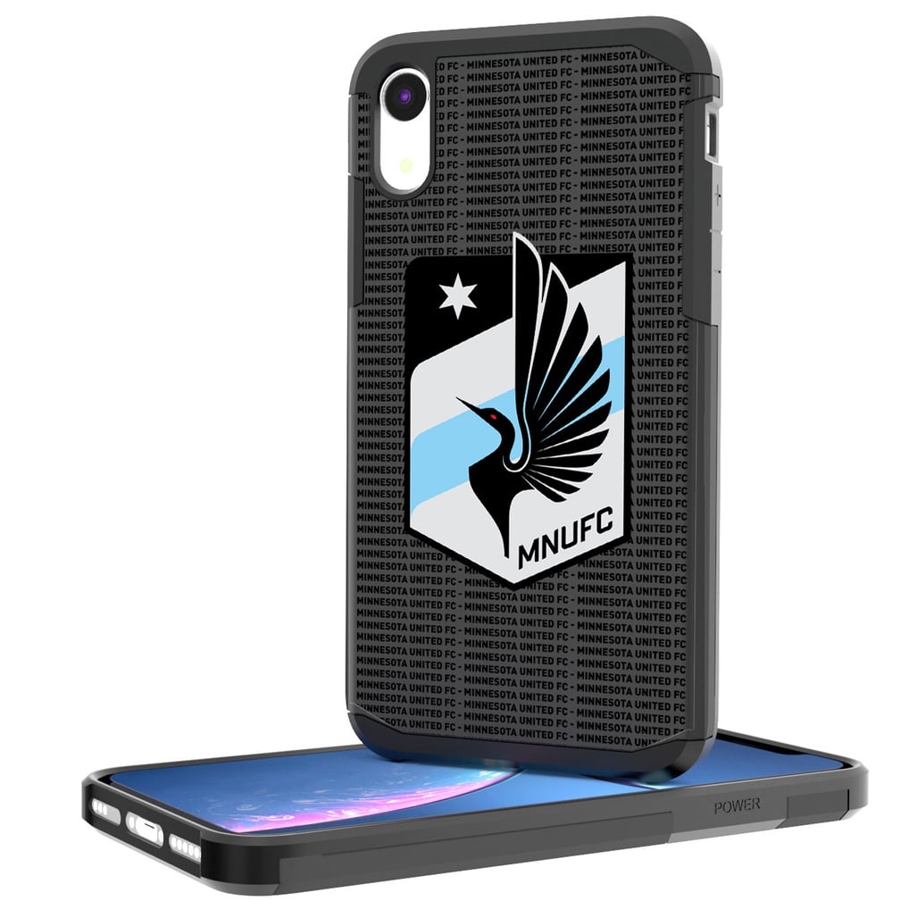 Minnesota United FC iPhone Text Backdrop Rugged Case