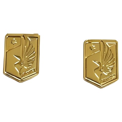 Minnesota United FC LUV AJ Women's Logo Studs - Gold