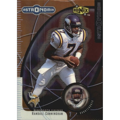 1999 UD Ionix Astronomix #A11 Randall Cunningham
