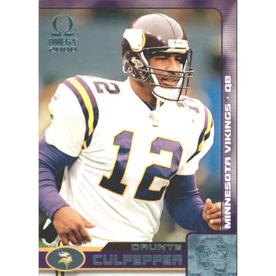 2000 Pacific Omega Platinum Blue #79 Daunte Culpepper