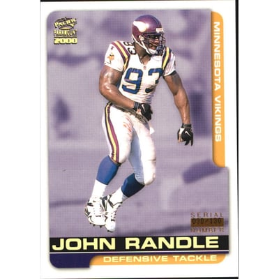 2000 Paramount HoloGold #134 John Randle