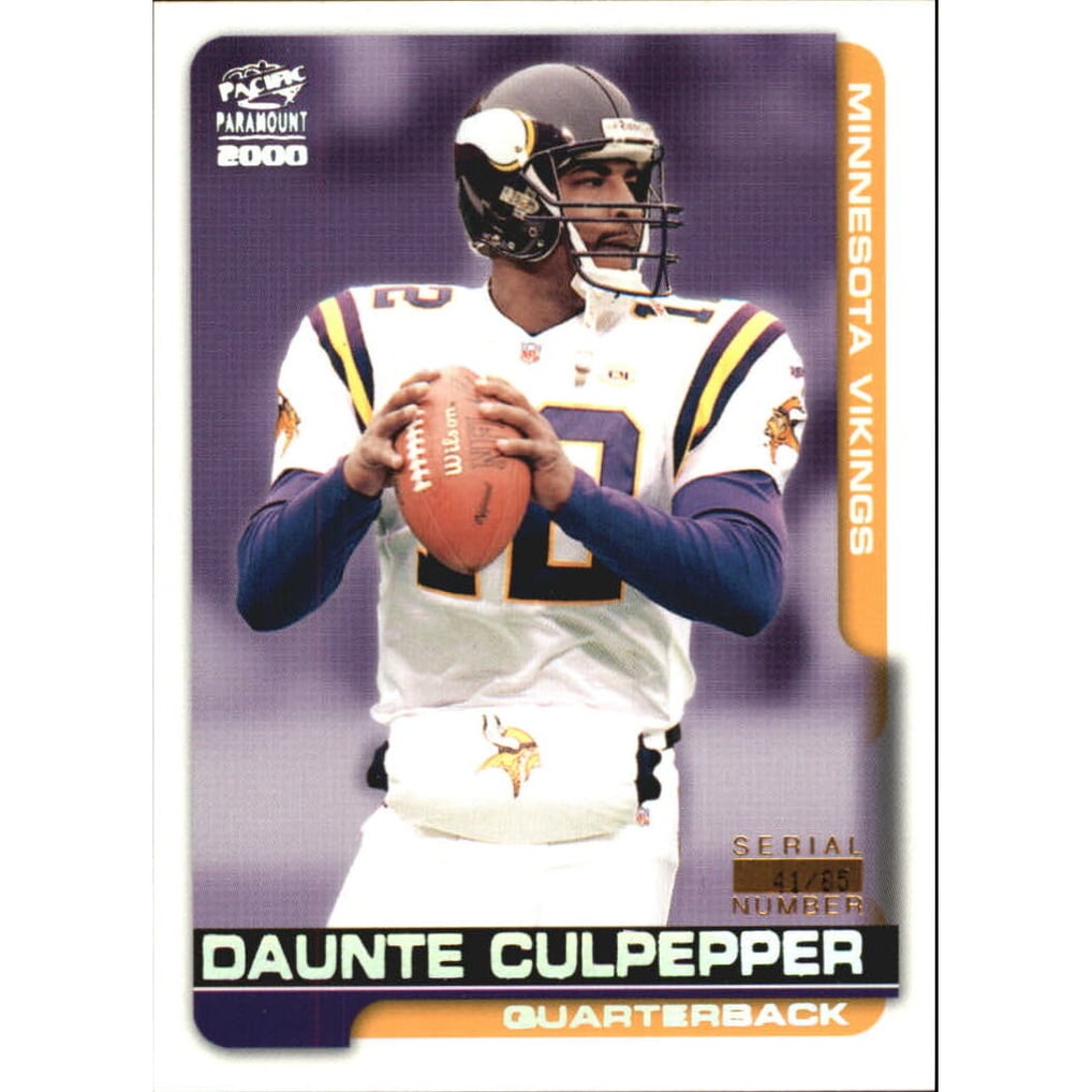 2000 Paramount HoloSilver #130 Daunte Culpepper