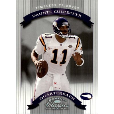 2002 Donruss Classics Timeless Tributes #22 Daunte Culpepper