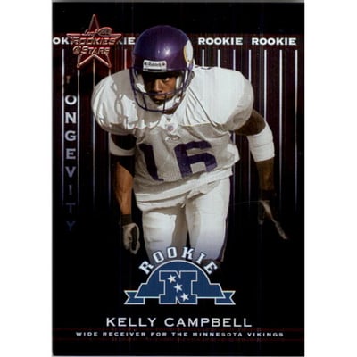 2002 Leaf Rookies and Stars Longevity #208 Kelly Campbell