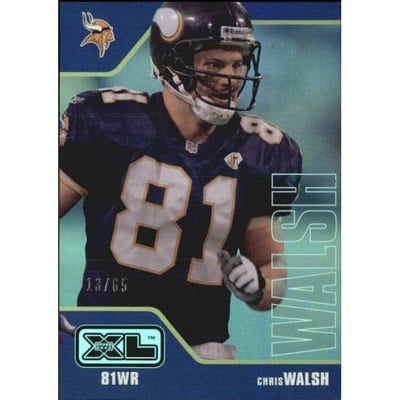 2002 Upper Deck XL Holofoil #252 Chris Walsh