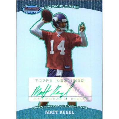 2004 Bowman's Best Green #181 Matt Kegel AU