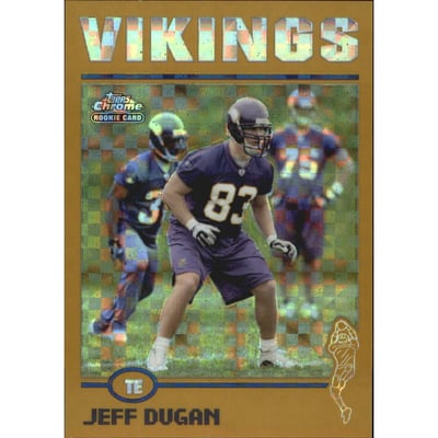 2004 Topps Chrome Gold Xfractors #249 Jeff Dugan