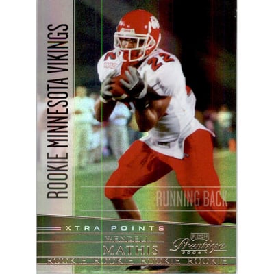 2006 Playoff Prestige Xtra Points Green #248 Wendell Mathis
