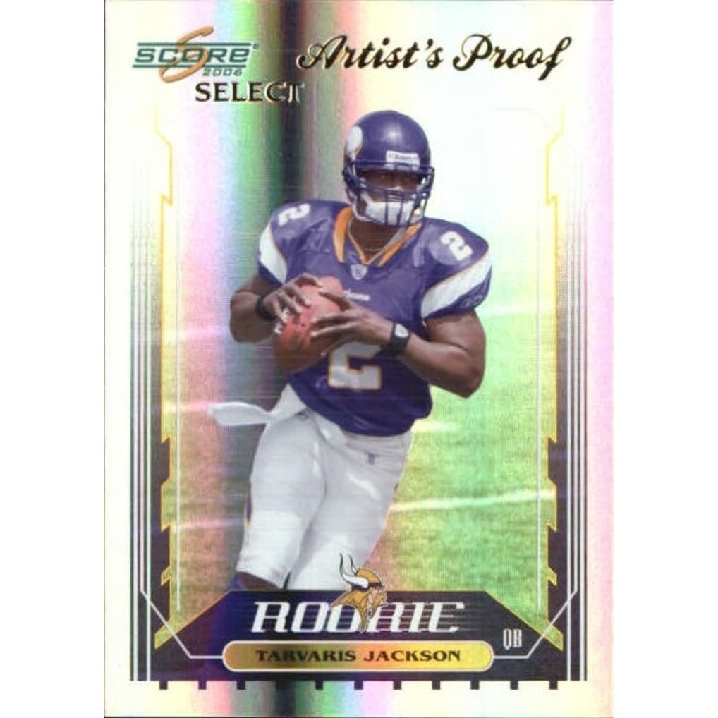 2006 Select Artist's Proof #415 Tarvaris Jackson