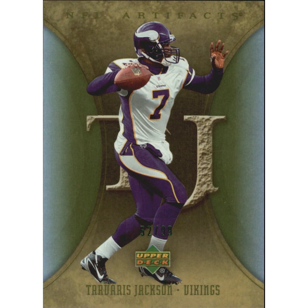 2007 Artifacts Green #57 Tarvaris Jackson