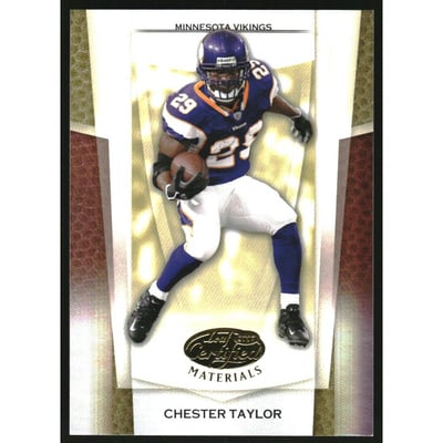 2007 Leaf Certified Materials Mirror Gold #35 Chester Taylor