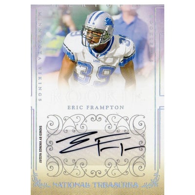 2007 Playoff National Treasures #175 Eric Frampton AU/299 RC
