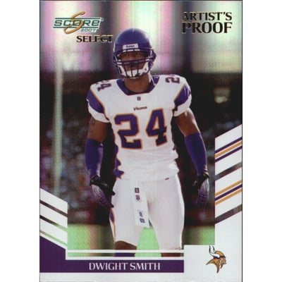 2007 Select Artist's Proof #66 Dwight Smith