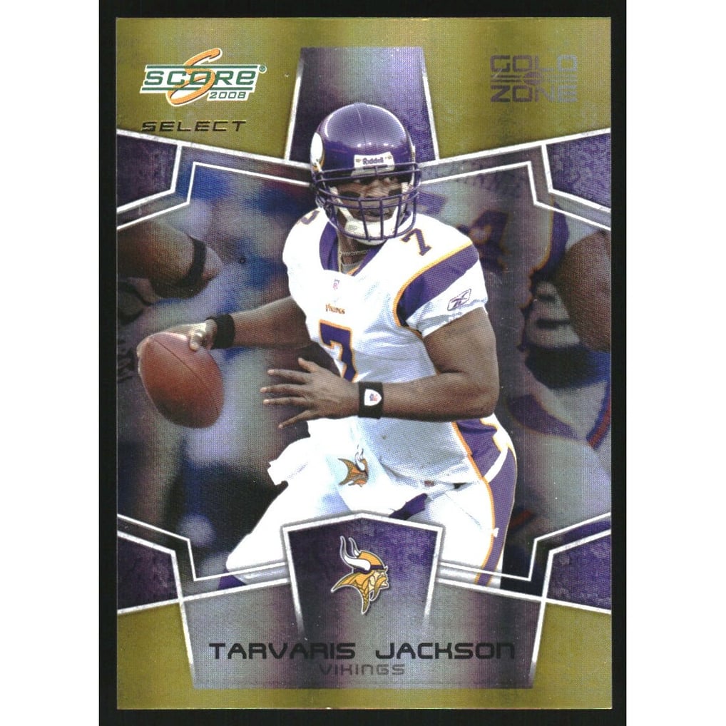 2008 Select Gold Zone #171 Tarvaris Jackson