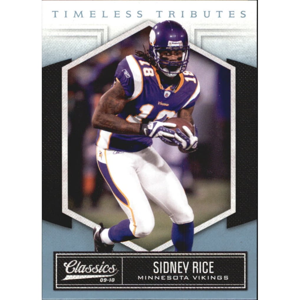 2010 Classics Timeless Tributes Platinum #56 Sidney Rice
