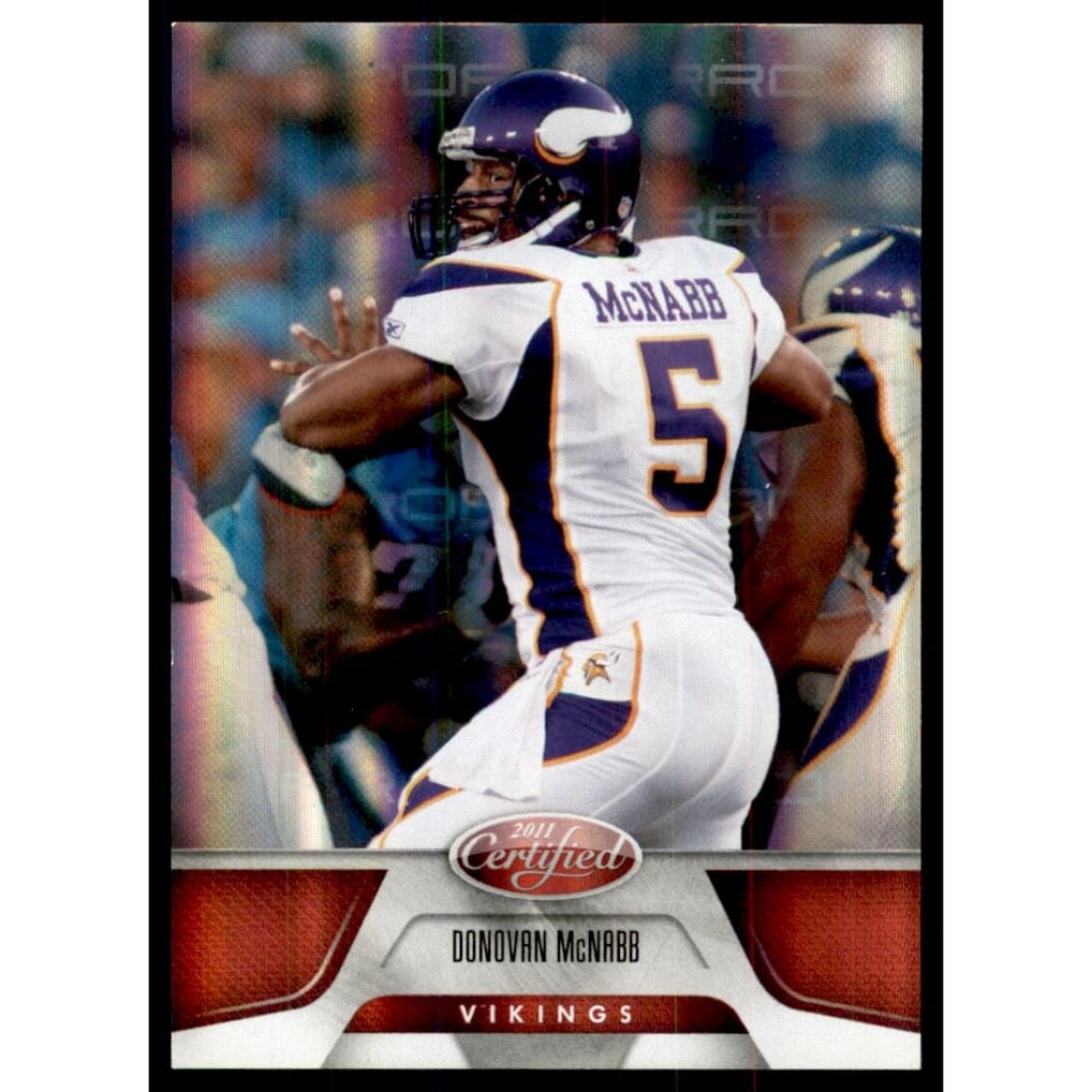 2011 Certified Mirror Red #148 Donovan McNabb