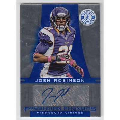 2012 Totally Certified Blue #185 Josh Robinson AU/99