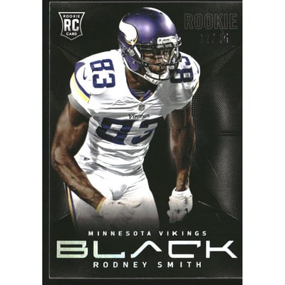 2013 Panini Black Platinum #176 Rodney Smith