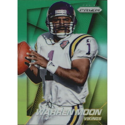 2014 Panini Prizm Prizms Neon Green Yellow #183 Warren Moon