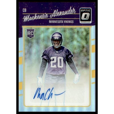 2016 Donruss Optic Rookie Signatures Holo #131 Mackensie Alexander
