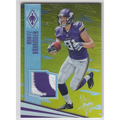2016 Panini Phoenix Rookie Jerseys Yellow #RPSMMB Moritz Bohringer