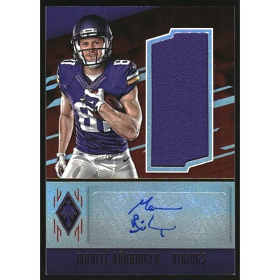 2016 Panini Phoenix Rookie Jumbo Patch Autographs #30 Moritz Bohringer/199