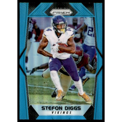 2017 Panini Prizm Prizms Light Blue #87 Stefon Diggs