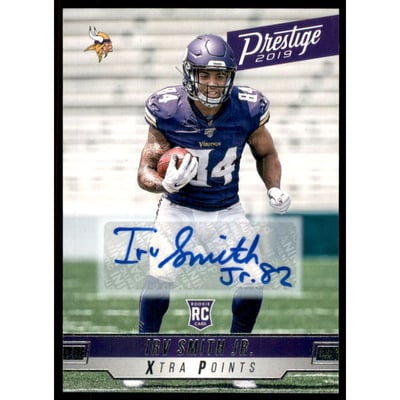 2019 Prestige Xtra Points Signatures #233 Irv Smith Jr.