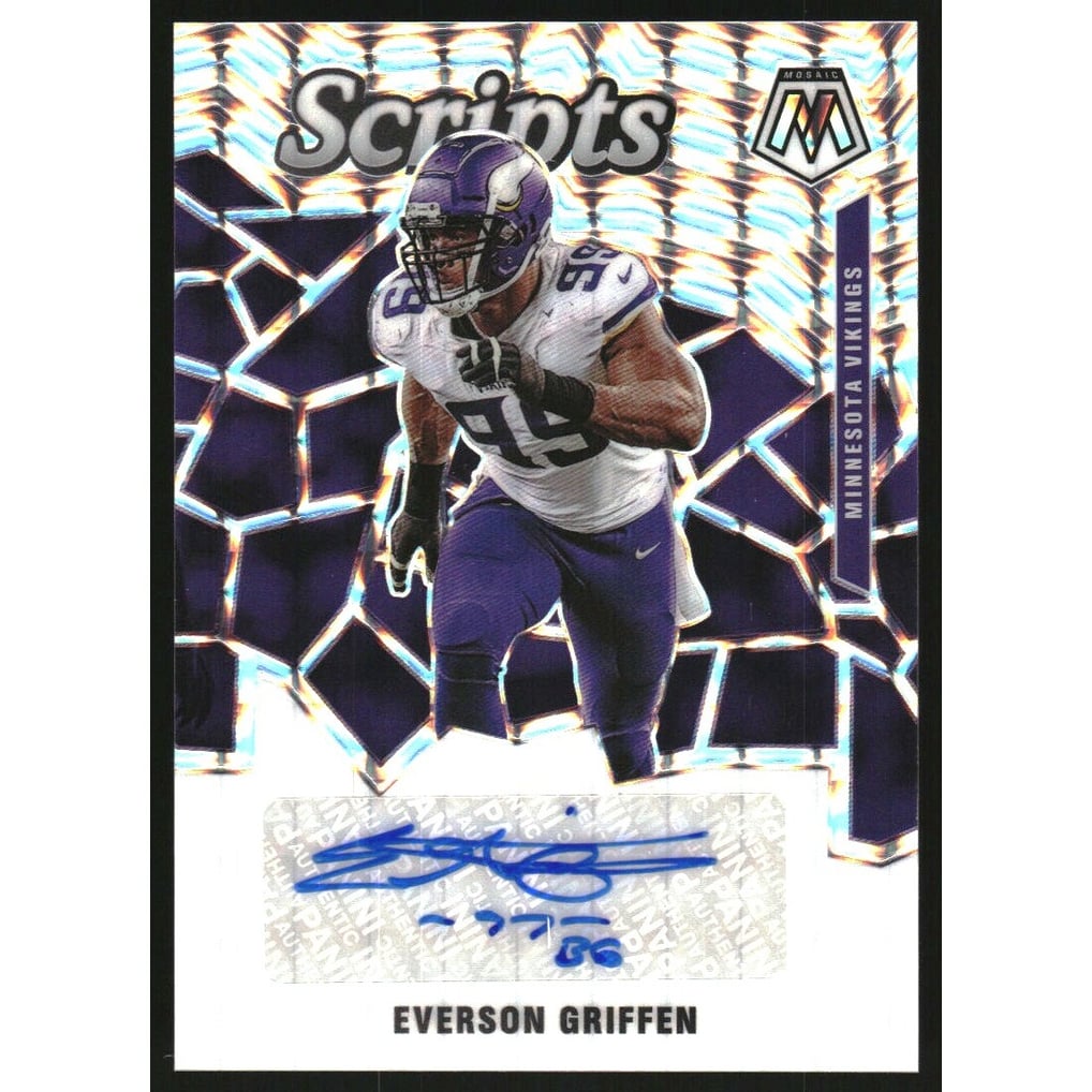 2020 Panini Mosaic Scripts #38 Everson Griffen