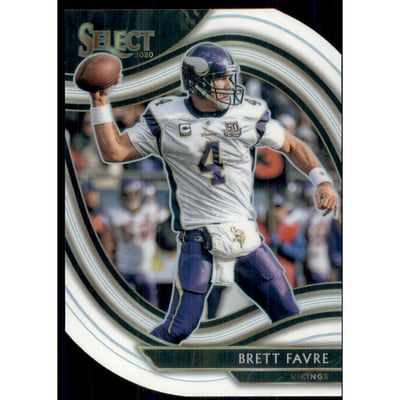 2020 Select Prizm White Die Cut #310 Brett Favre