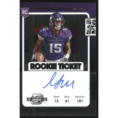 2021 Panini Contenders Optic #140 Ihmir Smith-Marsette AU