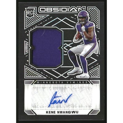 2021 Panini Obsidian #235 Kene Nwangwu JSY AU/150