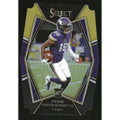 2021 Select Prizm Black and Gold Die Cut #182 Ihmir Smith-Marsette