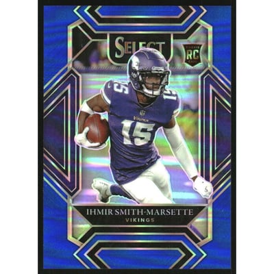 2021 Select Prizm Blue #282 Ihmir Smith-Marsette
