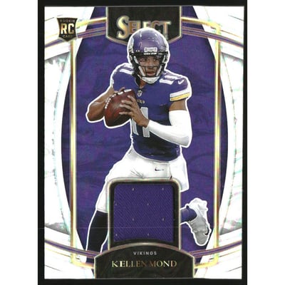 2021 Select Rookie Swatches Prizm #6 Kellen Mond