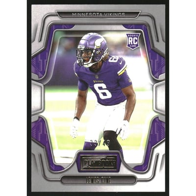 2022 Panini Playbook Gold #176 Lewis Cine