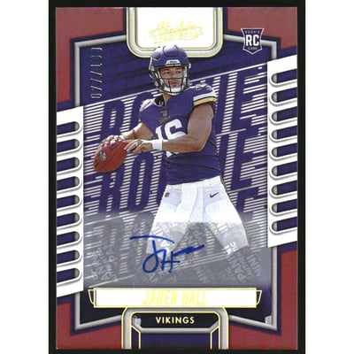 2023 Absolute Signatures Spectrum Red #143 Jaren Hall/100