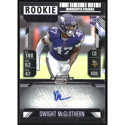 2024 Panini Contenders Optic #170 Dwight McGlothern AU RC