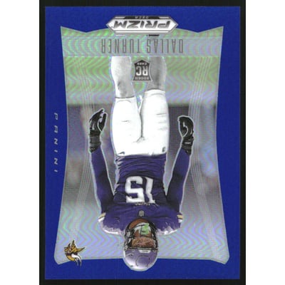 2024 Panini Prizm Deca Prizms Blue #205 Dallas Turner