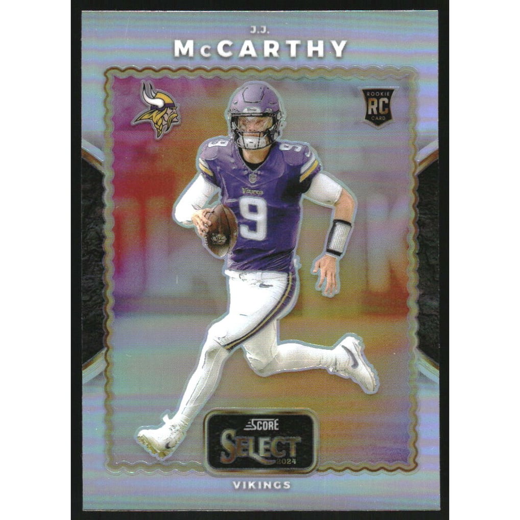 2024 Select Score Select Throwback Prizm #17 JJ McCarthy