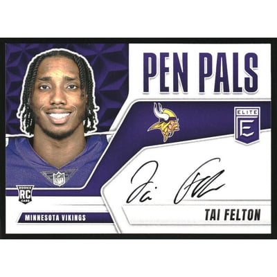 2025 Elite Pen Pals #28 Tai Felton