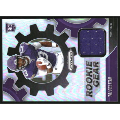 2025 Panini Prizm Rookie Gear #33 Tai Felton
